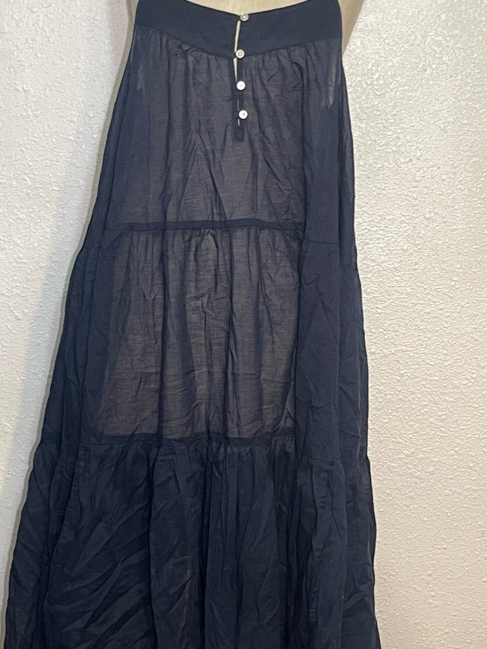 J. Crew Women's Navy blue dress medium - Picture 3 of 8
